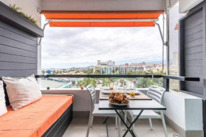 Coqueto Estudio con terraza vistas mar y toda la Ciudad
